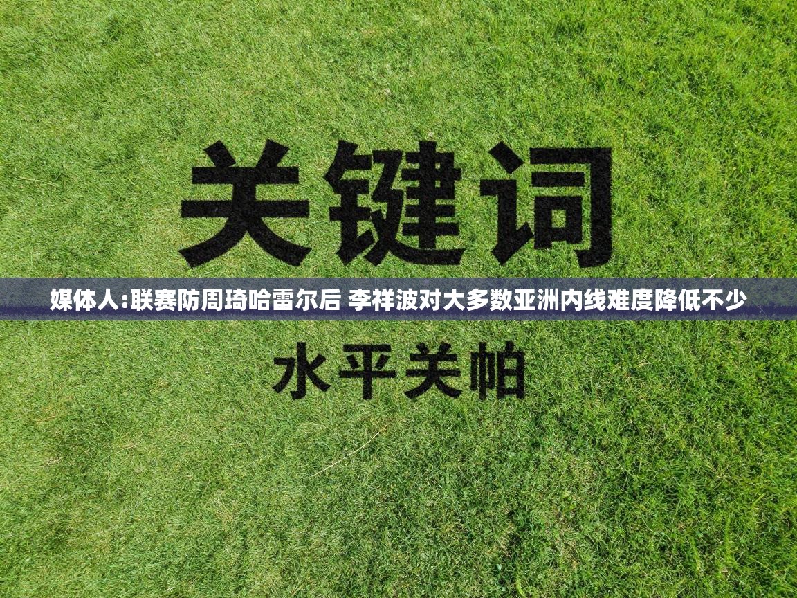 爱游戏体育娱乐罗马赞助商-媒体人:联赛防周琦哈雷尔后 李祥波对大多数亚洲内线难度降低不少  第4张